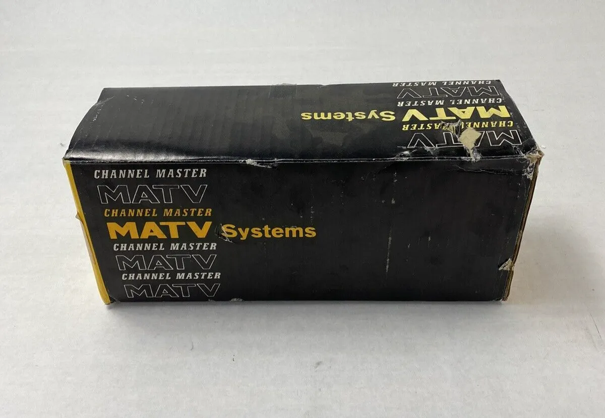 Channel Master MATV Systems Model 7494 Band Pass Filter UHF Band Channel 63