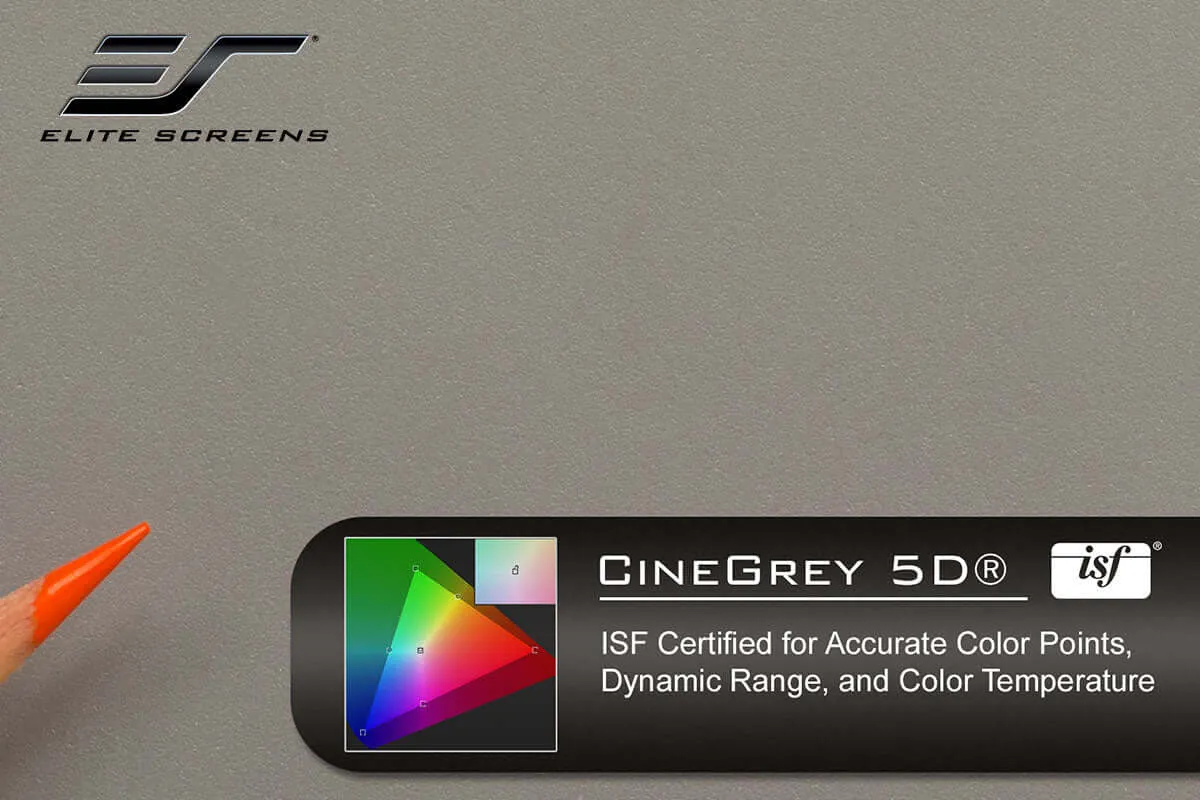 CINEGREY 5D - SCREEN MATERIAL SAMPLE (DIN A4)