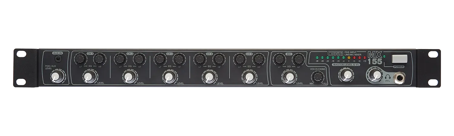 Cloud Electronics MX155 Mixer - 1U