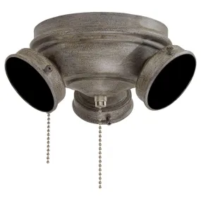 Custom 7 In. LED Light Kit for the F659 Classica Fan Only, Driftwood Finish