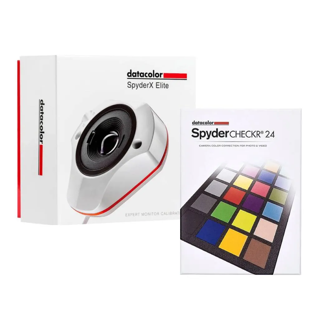 Datacolor SpyderX Elite   SpyderCheckr 24 Bundle
