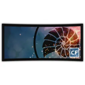 Deluxe Curved Series 2.35:1 127" High Contrast Grey Non-Coated MicroPerf