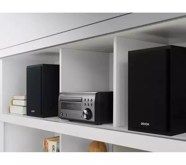 Denon DM41DAB DAB  Mini HiFi System Black