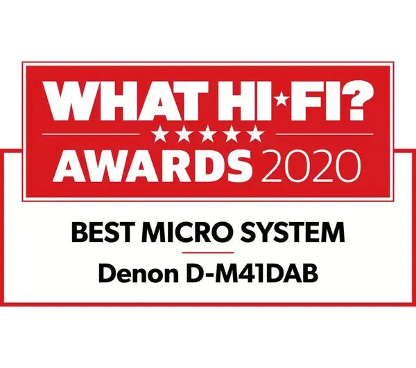 Denon DM41DAB DAB  Mini HiFi System Black