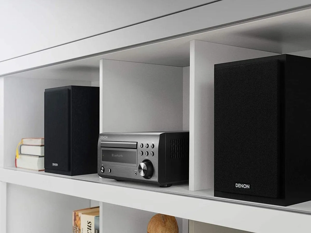 Denon RCDM41DAB DAB Hi-Fi Receiver with CD and Bluetooth, Black