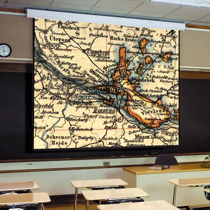 Draper Targa [HDTV 16:9] Electric Retractable Projection Screen 110" (54" x 96") 116469U