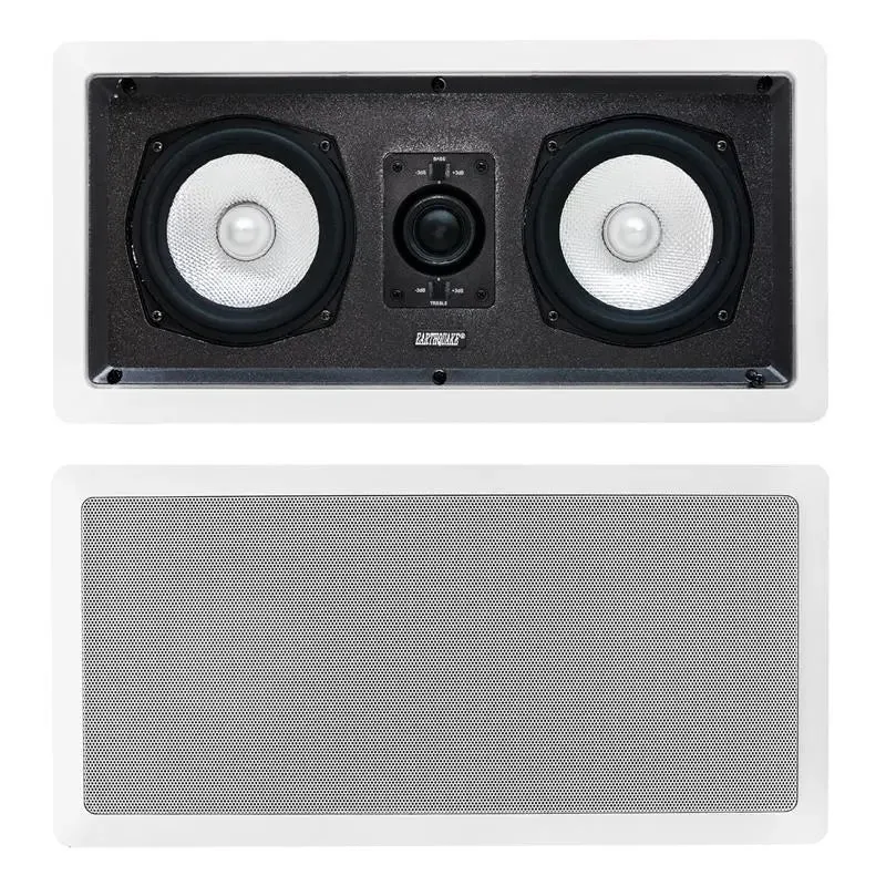 Earthquake Sound Image-C25X Dual 5.25" Center Channel In-Wall Speaker