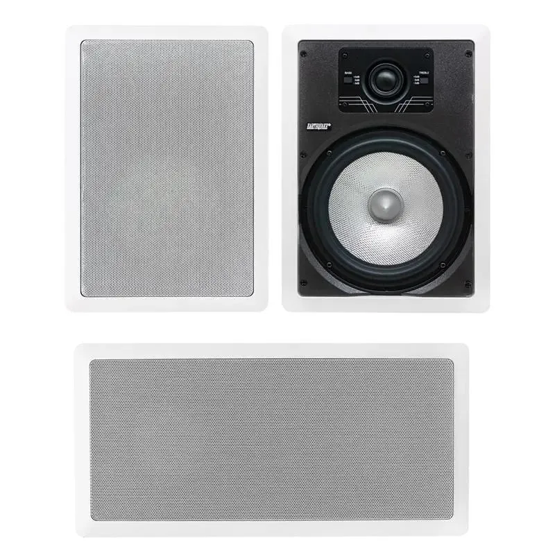 Earthquake Sound Image Center Channel   Pair 2-Way 8" In-Wall Speaker