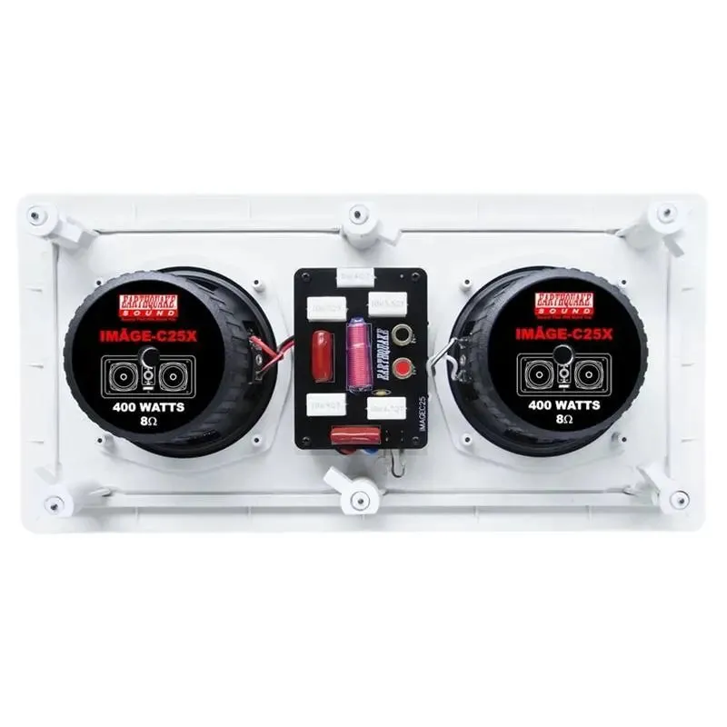 Earthquake Sound Image Center Channel   Pair 2-Way 8" In-Wall Speaker