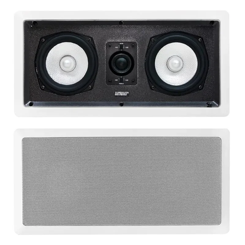 Earthquake Sound Image Center Channel   Pair 2-Way 8" In-Wall Speaker