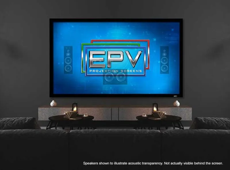 EPV Screens Special Edition Sonic AT8 ISF(AT) Gain (1.0) Fixed Frame 135" (66.1x117.7) HDTV 16:9 SE135H-AT8-ISF