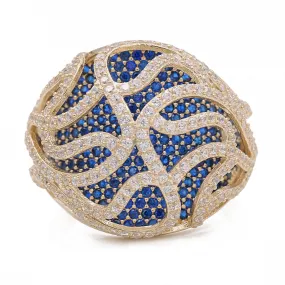 Fashion Ring with Color Stones