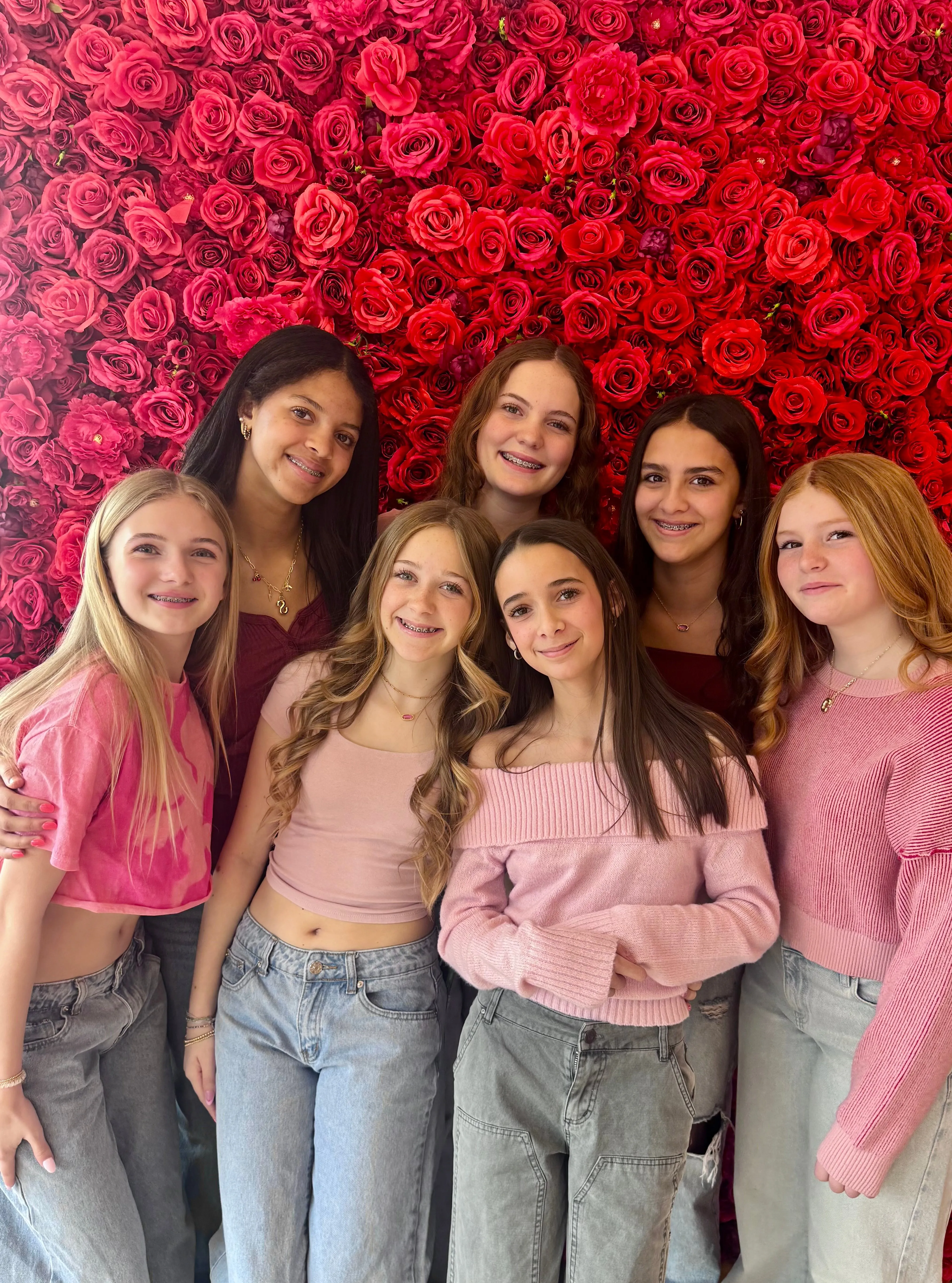 Floral Rose Wall