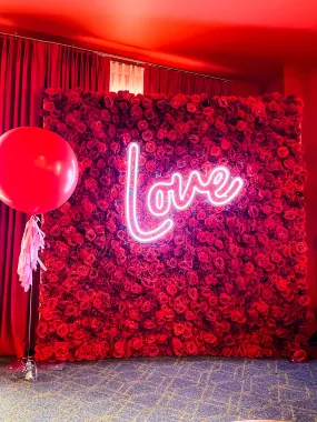 Floral Rose Wall