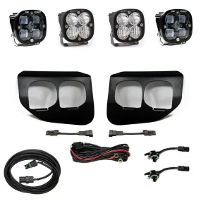 Ford Squadron SAE/Pro Fog Pocket Light Kit - Ford 2020-22 F-250/350 Super Duty