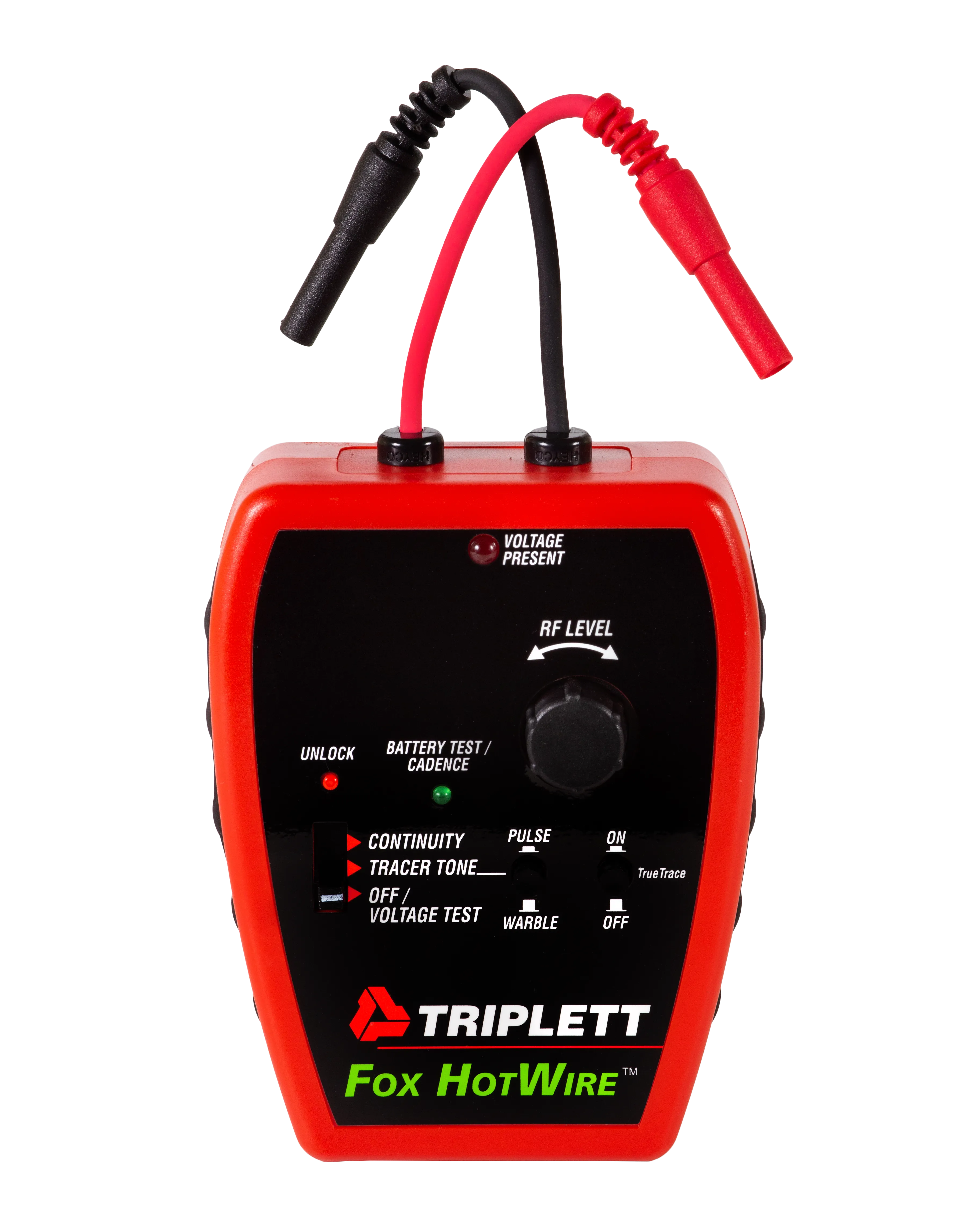 Fox & Hound HotWire™ Live Wire Tone & Probe Kit: Trace Live 120/220VAC Power Lines - (3388)