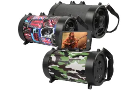 Fully Powered 600 Watts Portable Multimedia Speaker with Bluetooth Compatibility
