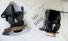 Fusion Fab BMW M57N2 GQ / GU Full Weld In Engine Mount Kit with Insulators