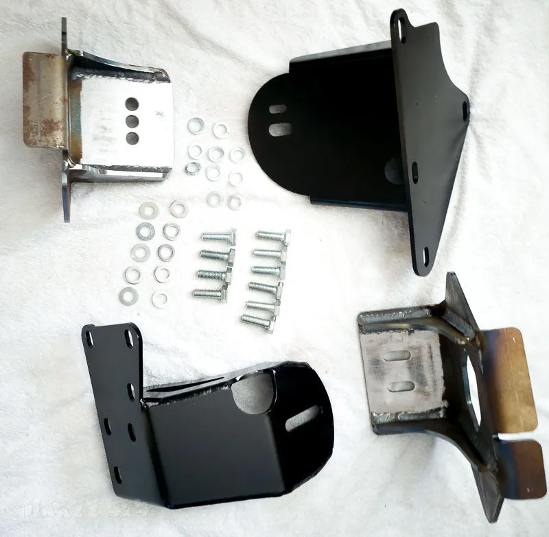 Fusion Fab BMW M57N2 GQ / GU Full Weld in Engine Mount Kit