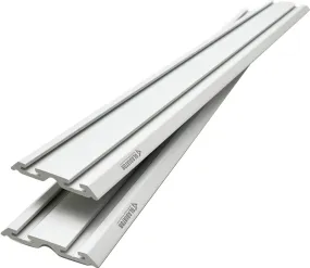 Gladiator GAWC042PZY Wall Channel, 75 lb, PVC, Gray, 48 in L, 6 in W :PK2: QUANTITY: 1