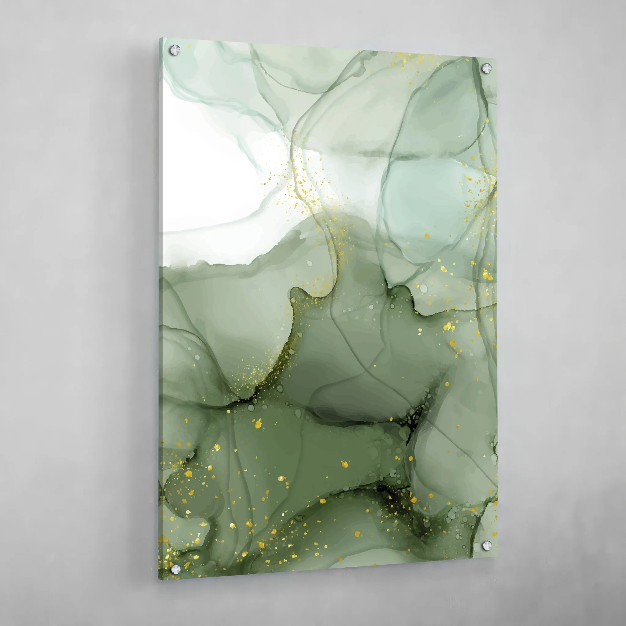 Green Marble Wall Art