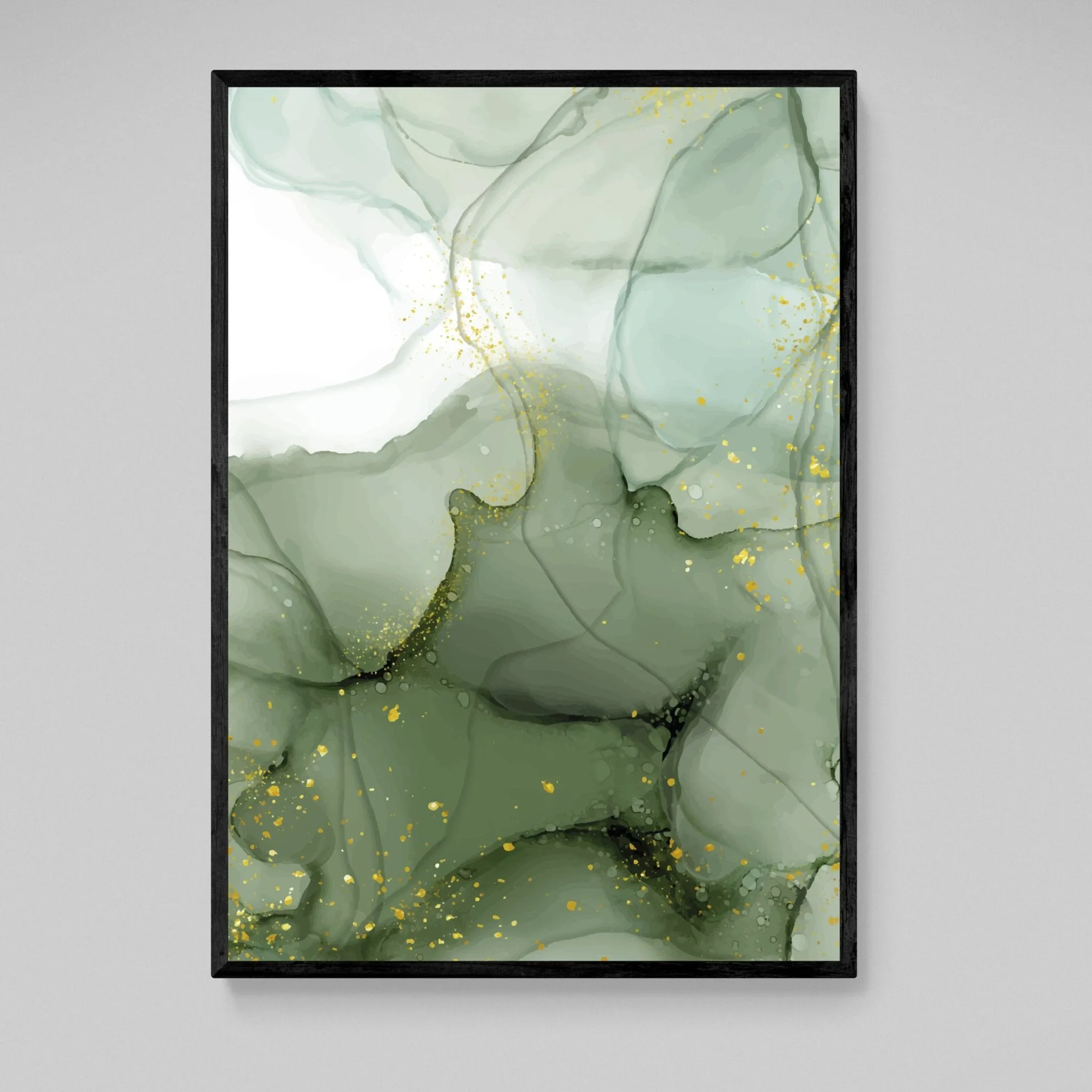Green Marble Wall Art