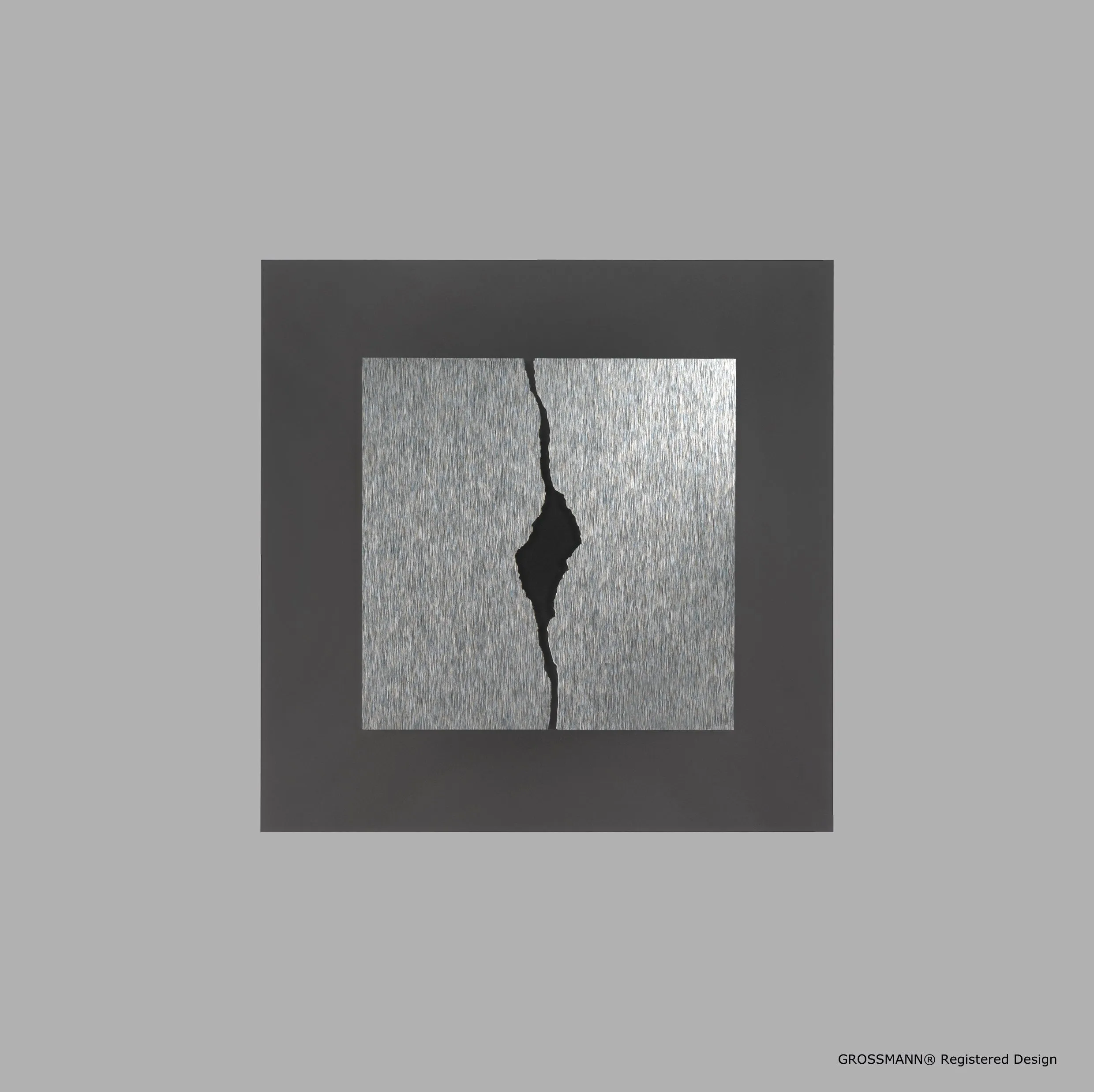 Grossmann Canyon Square Wall Light In Aluminium - ID 9546