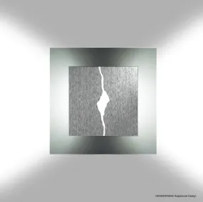 Grossmann Canyon Square Wall Light In Aluminium - ID 9546