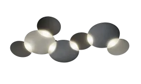 Grossmann CIRC Six Lamp Wall / Ceiling Light - Colour Options ID 11329 11330