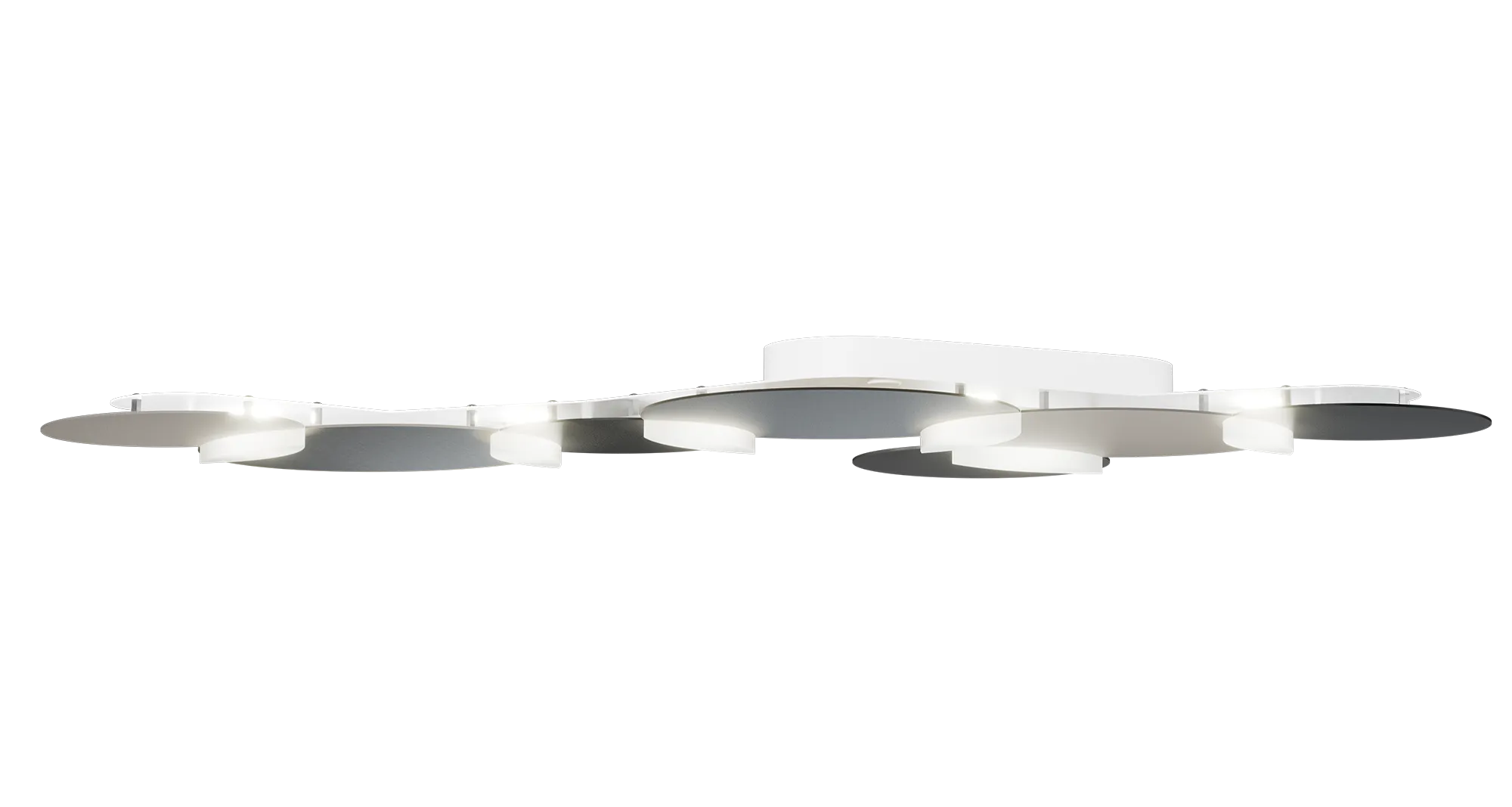 Grossmann CIRC Six Lamp Wall / Ceiling Light - Colour Options ID 11329 11330