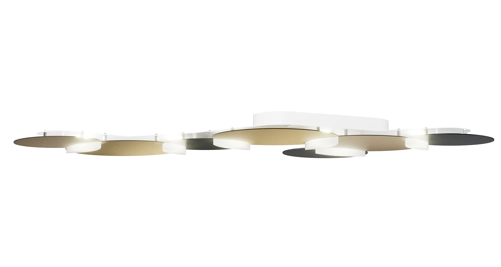 Grossmann CIRC Six Lamp Wall / Ceiling Light - Colour Options ID 11329 11330