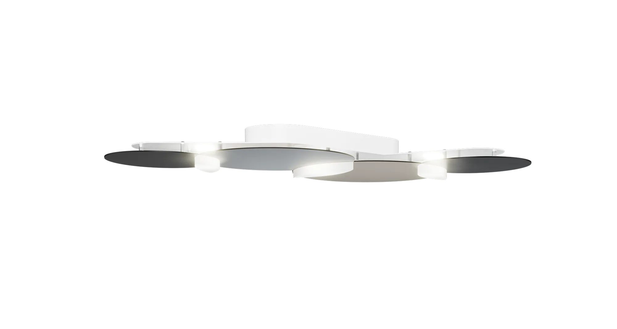Grossmann CIRC Three Lamp Wall / Ceiling Light - Colour Options ID 11327 11328
