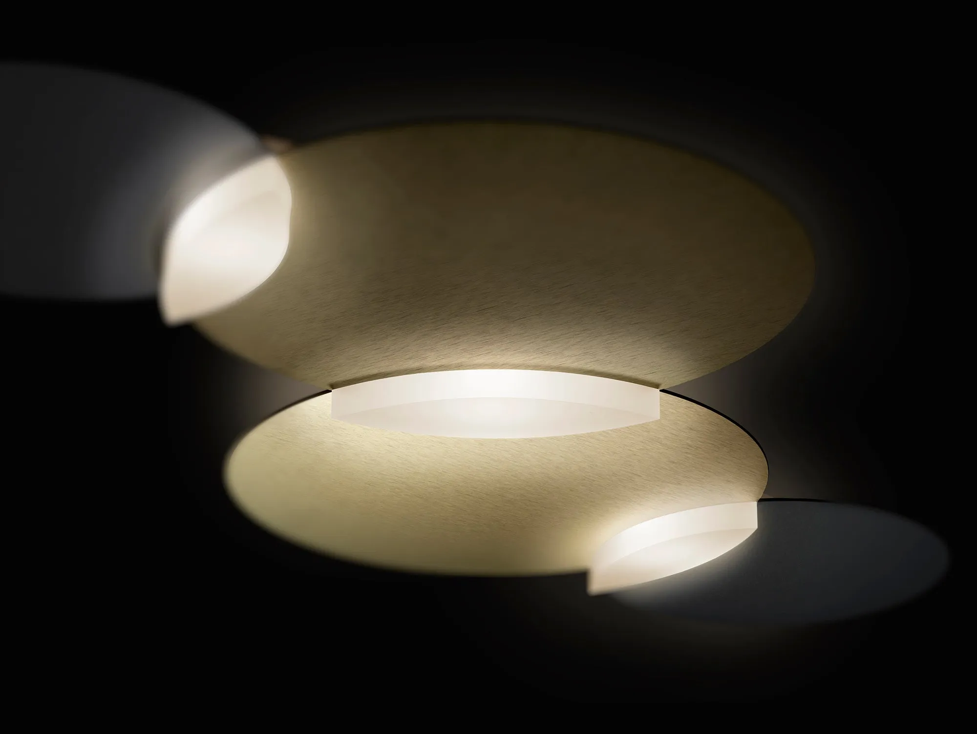 Grossmann CIRC Three Lamp Wall / Ceiling Light - Colour Options ID 11327 11328