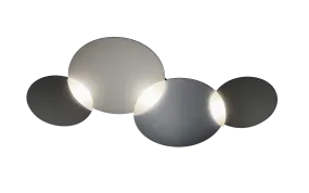 Grossmann CIRC Three Lamp Wall / Ceiling Light - Colour Options ID 11327 11328