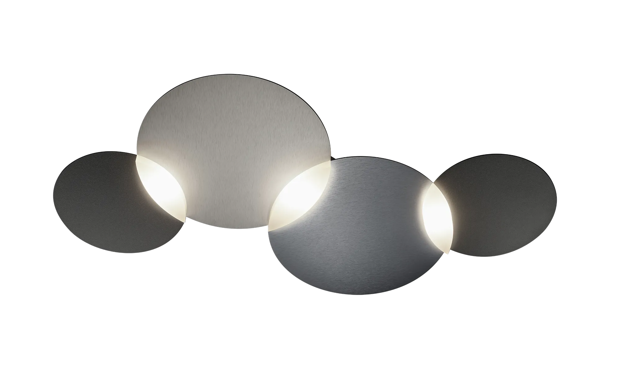 Grossmann CIRC Three Lamp Wall / Ceiling Light - Colour Options ID 11327 11328
