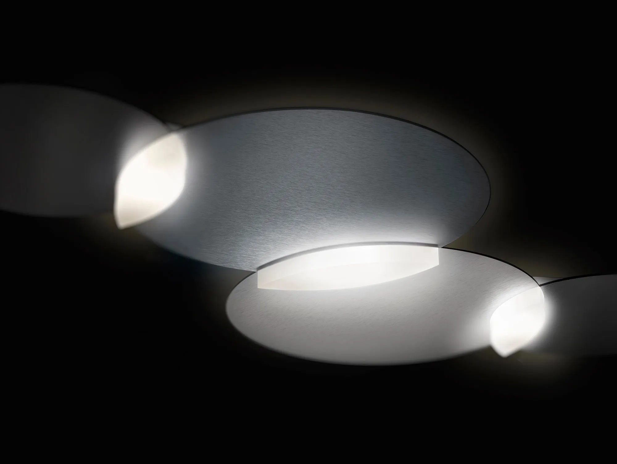 Grossmann CIRC Three Lamp Wall / Ceiling Light - Colour Options ID 11327 11328