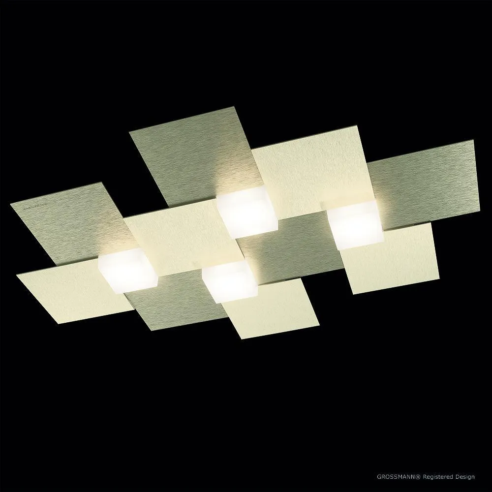 Grossmann CREO Four Lamp Ceiling Light - Colour Options