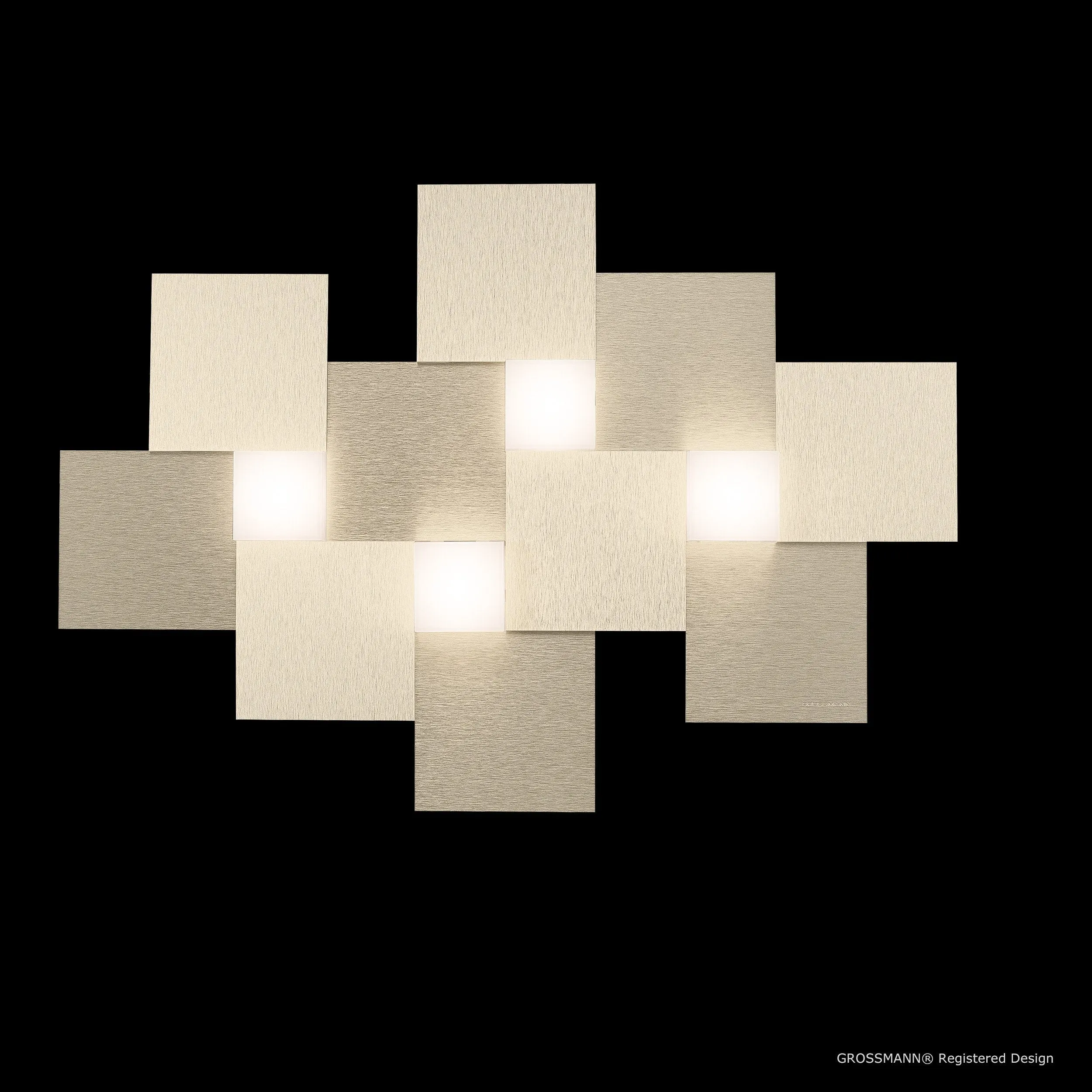 Grossmann CREO Four Lamp Ceiling Light - Colour Options