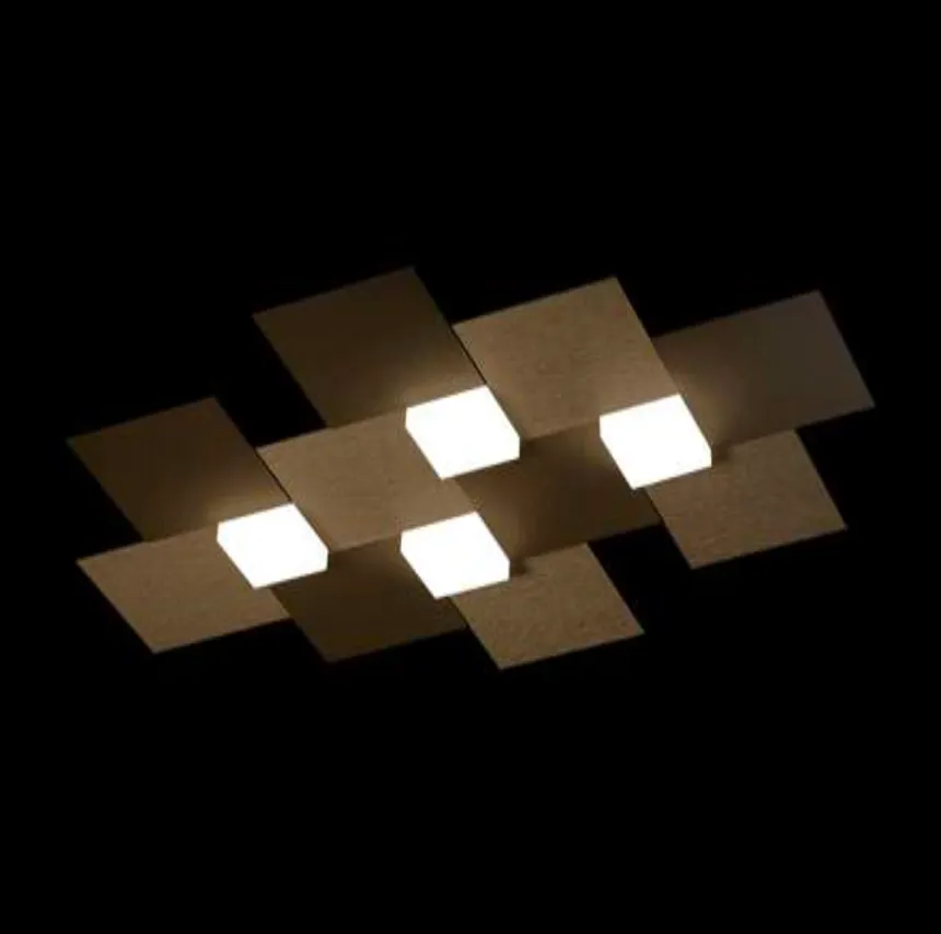 Grossmann CREO Four Lamp Ceiling Light - Colour Options