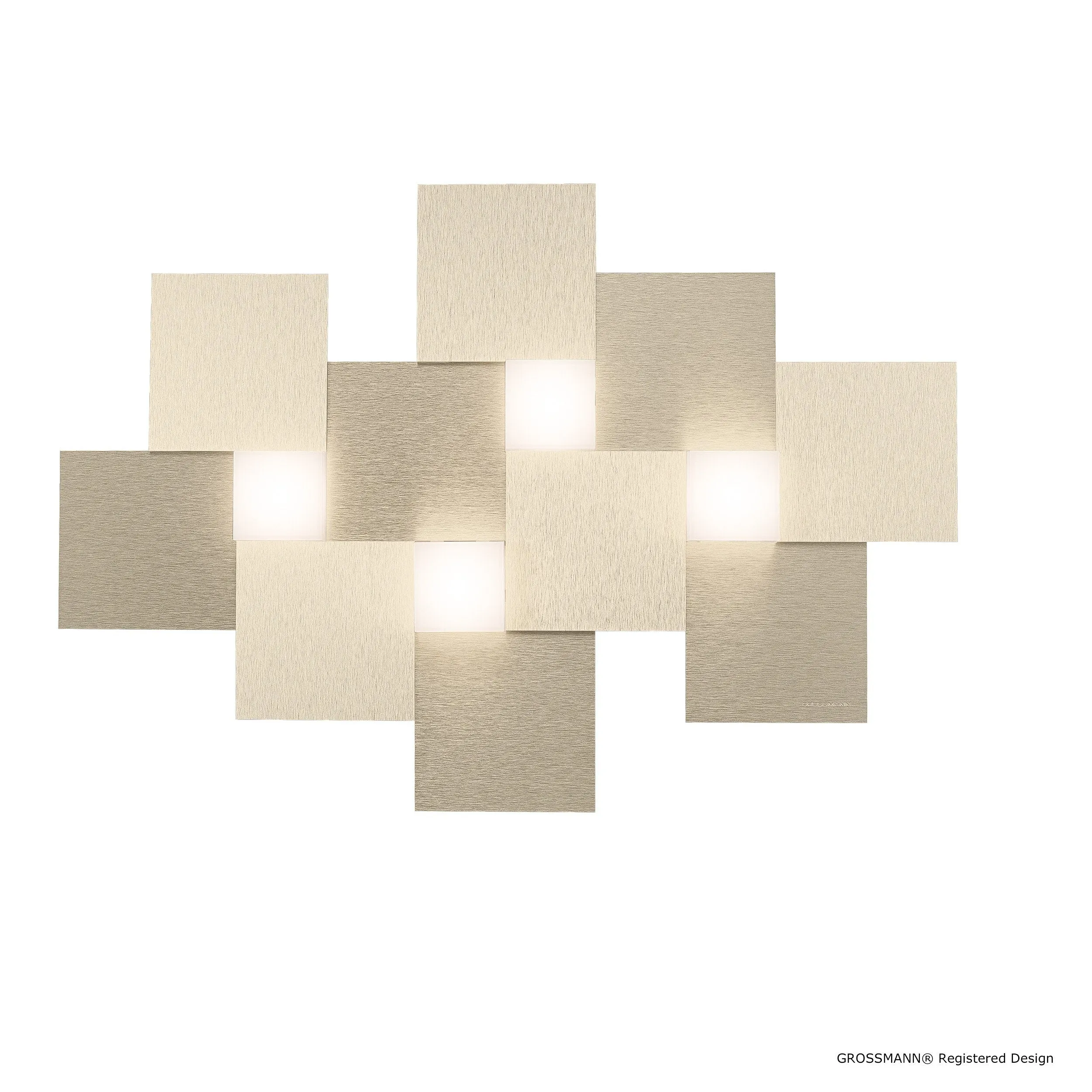 Grossmann CREO Four Lamp Ceiling Light - Colour Options