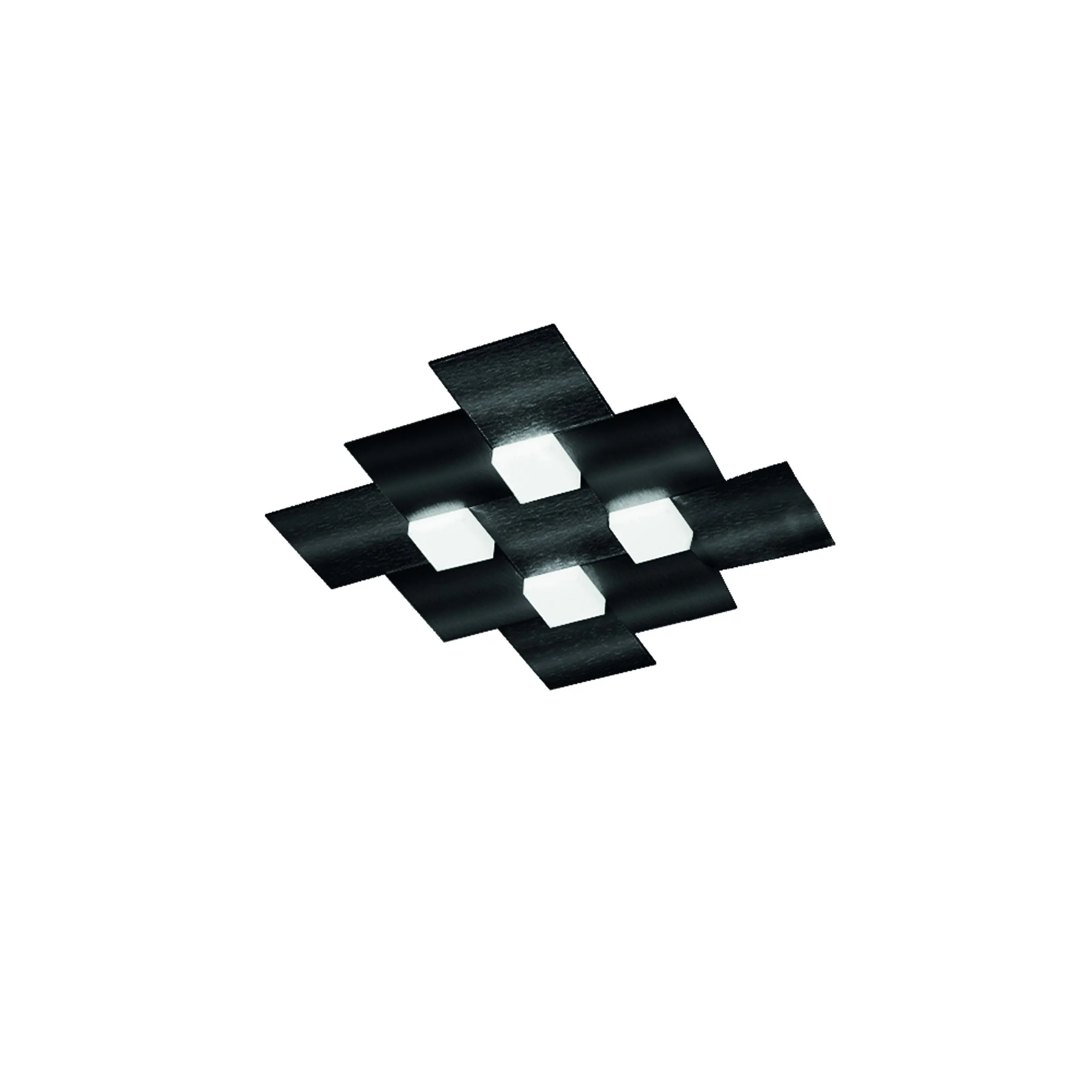 Grossmann CREO Four Lamp Square Ceiling Light - Colour Options