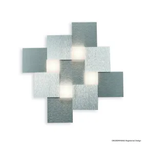 Grossmann CREO Four Lamp Square Ceiling Light - Colour Options