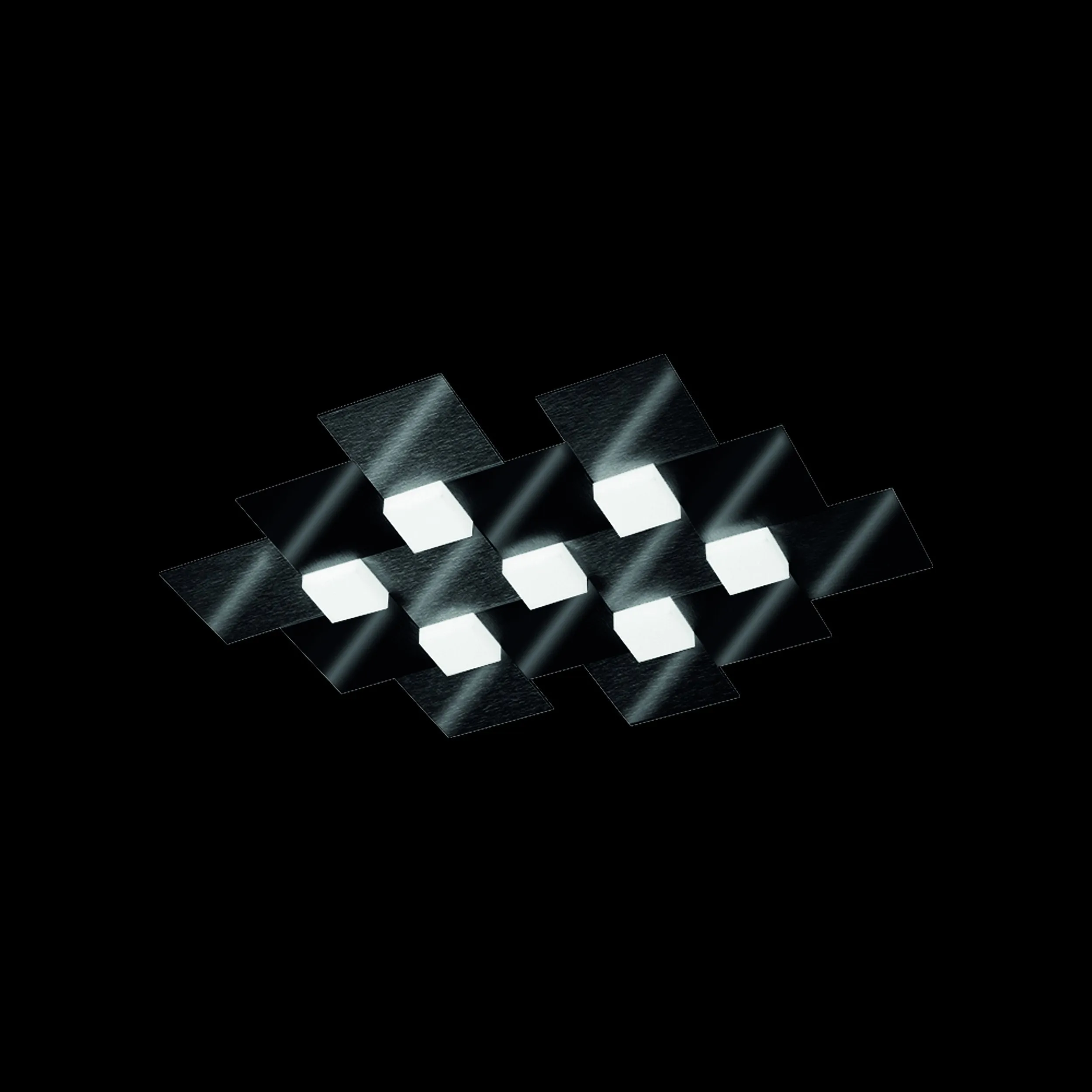 Grossmann CREO Seven Lamp Ceiling Light - Colour Options
