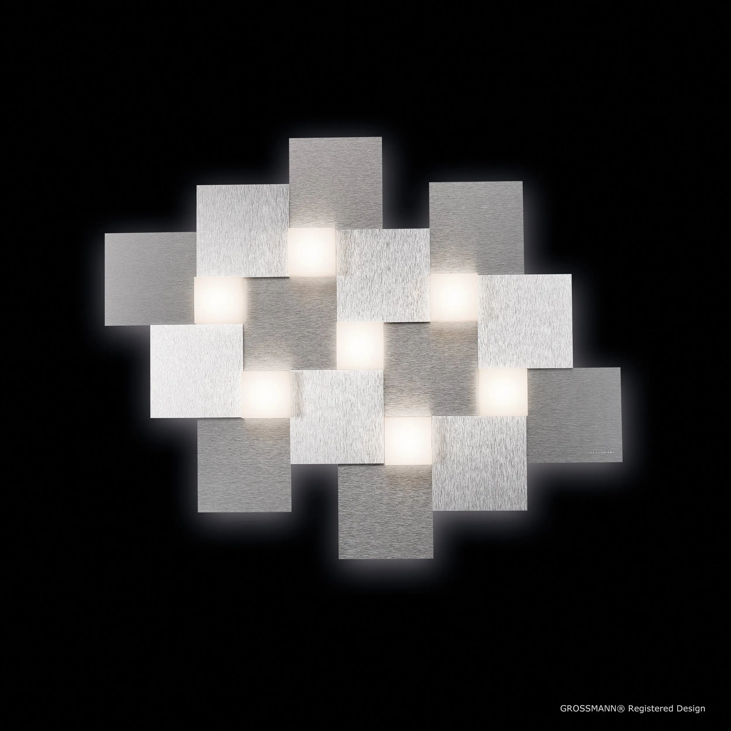 Grossmann CREO Seven Lamp Ceiling Light - Colour Options