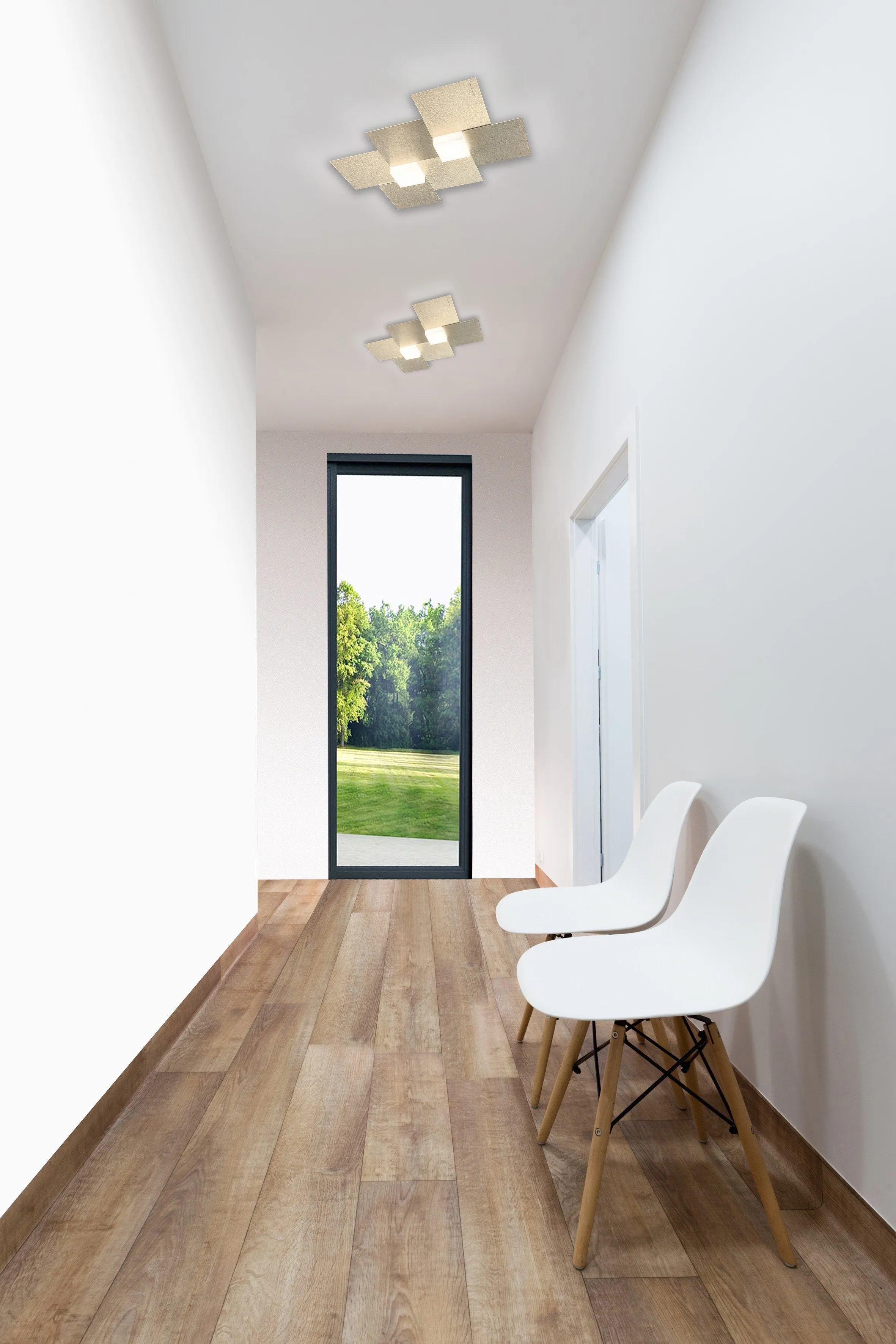 Grossmann CREO Seven Lamp Ceiling Light - Colour Options