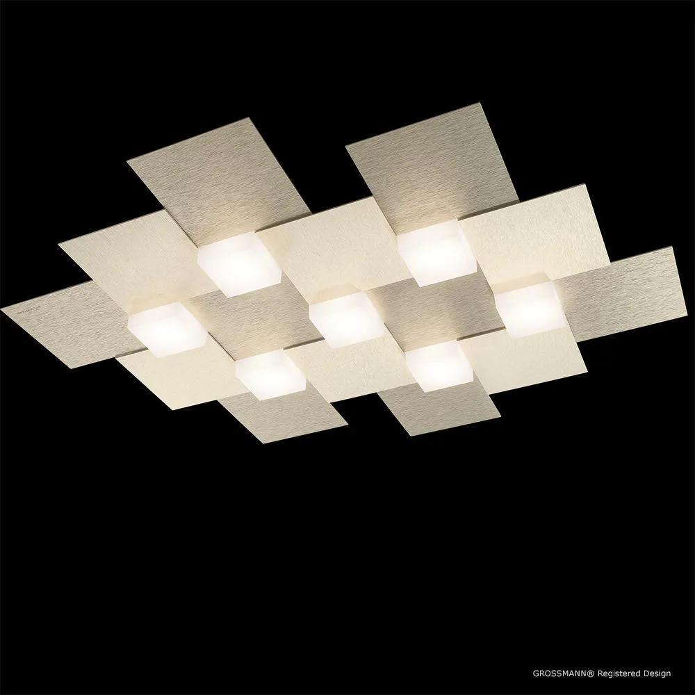 Grossmann CREO Seven Lamp Ceiling Light - Colour Options