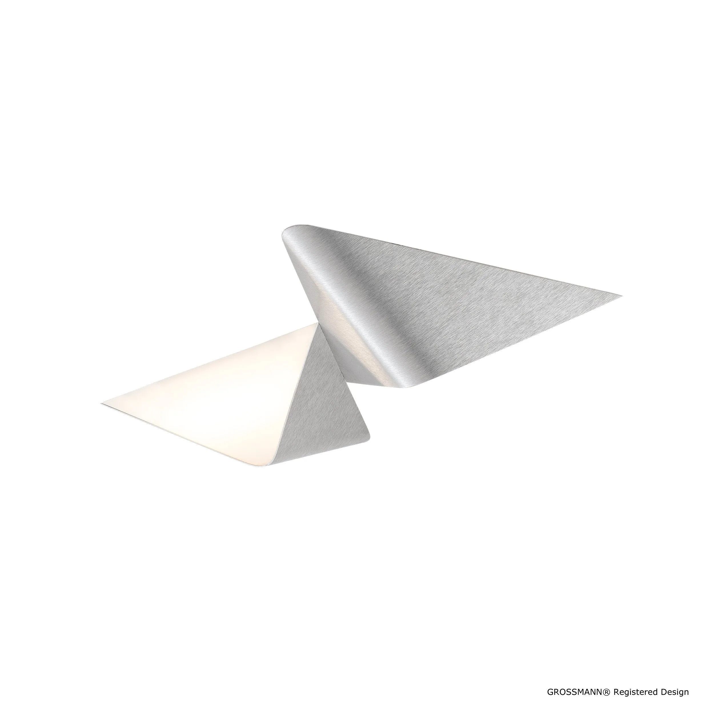 Grossmann Delta Wall / Ceiling Light In Aluminium - ID 7615 - CLEARANCE