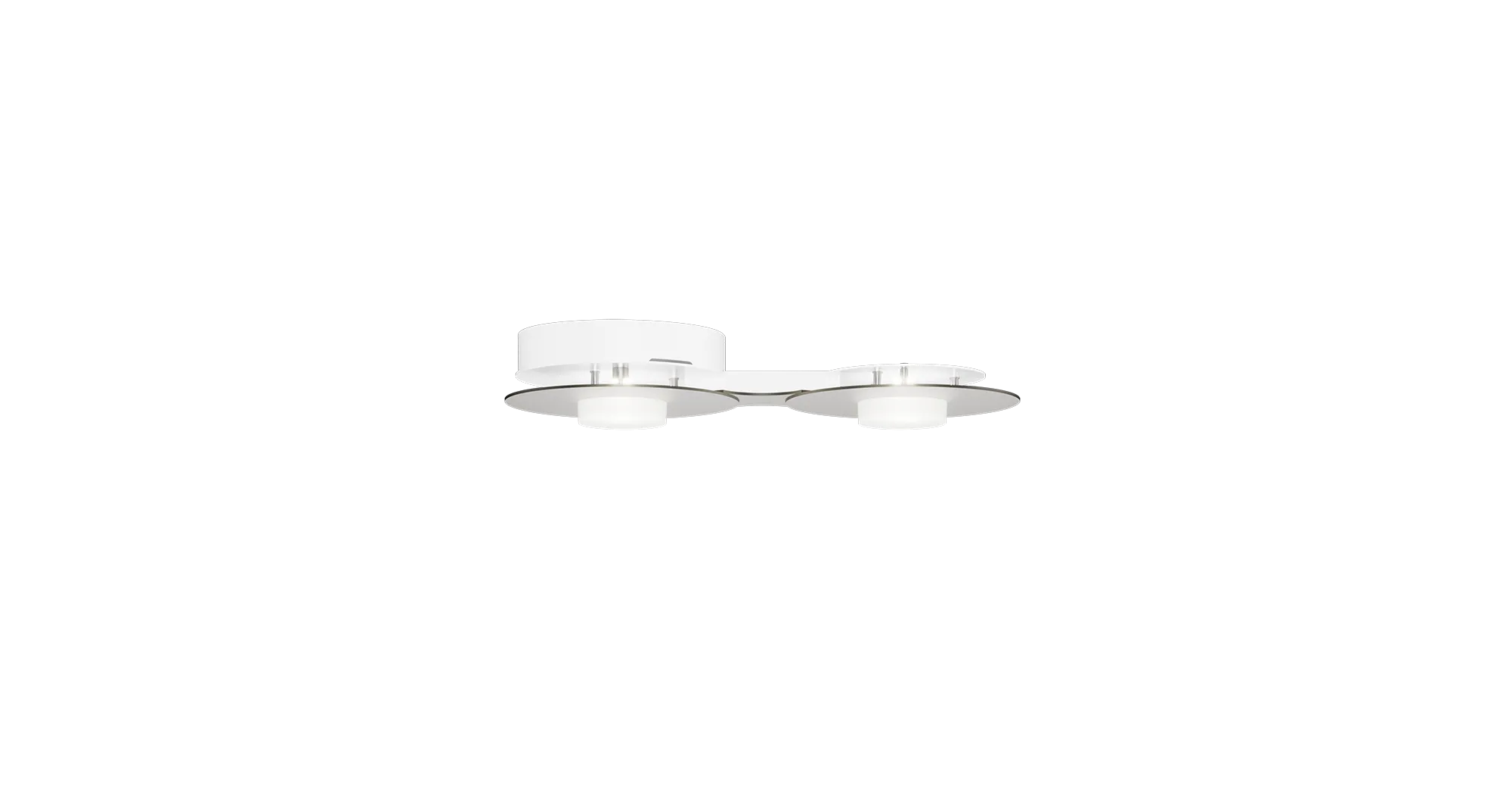 Grossmann DISC Two Lamp Wall / Ceiling Light - Colour Options - CLEARANCE