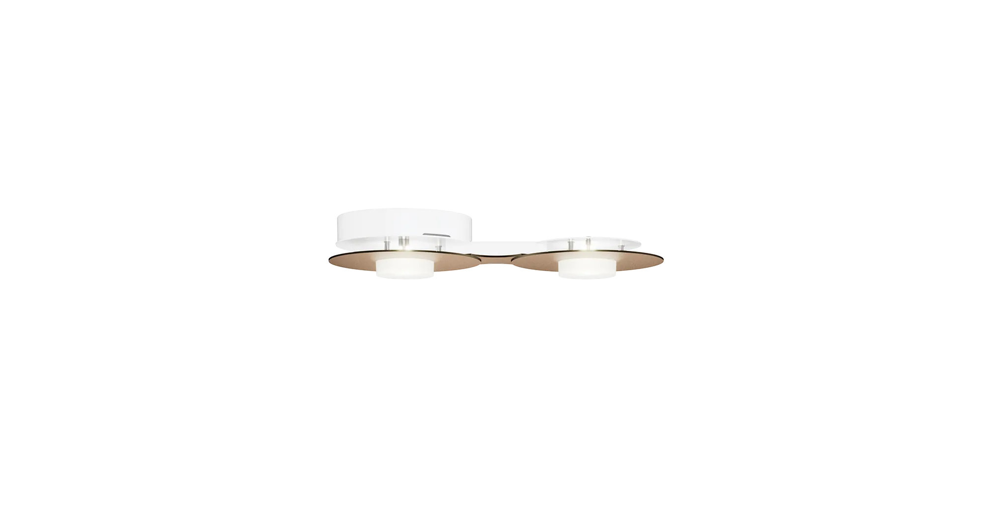 Grossmann DISC Two Lamp Wall / Ceiling Light - Colour Options - CLEARANCE