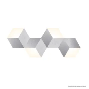 Grossmann Geo Large Wall / Ceiling Light In Aluminium - ID 6742